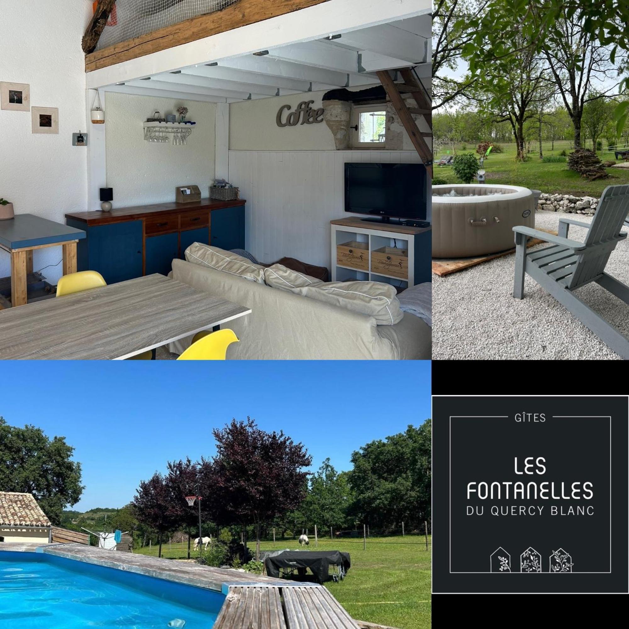 Les Fontanelles Du Quercy Blanc Villa Montcuq Ngoại thất bức ảnh